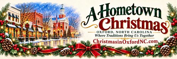A Hometown Christmas in Oxford NC
