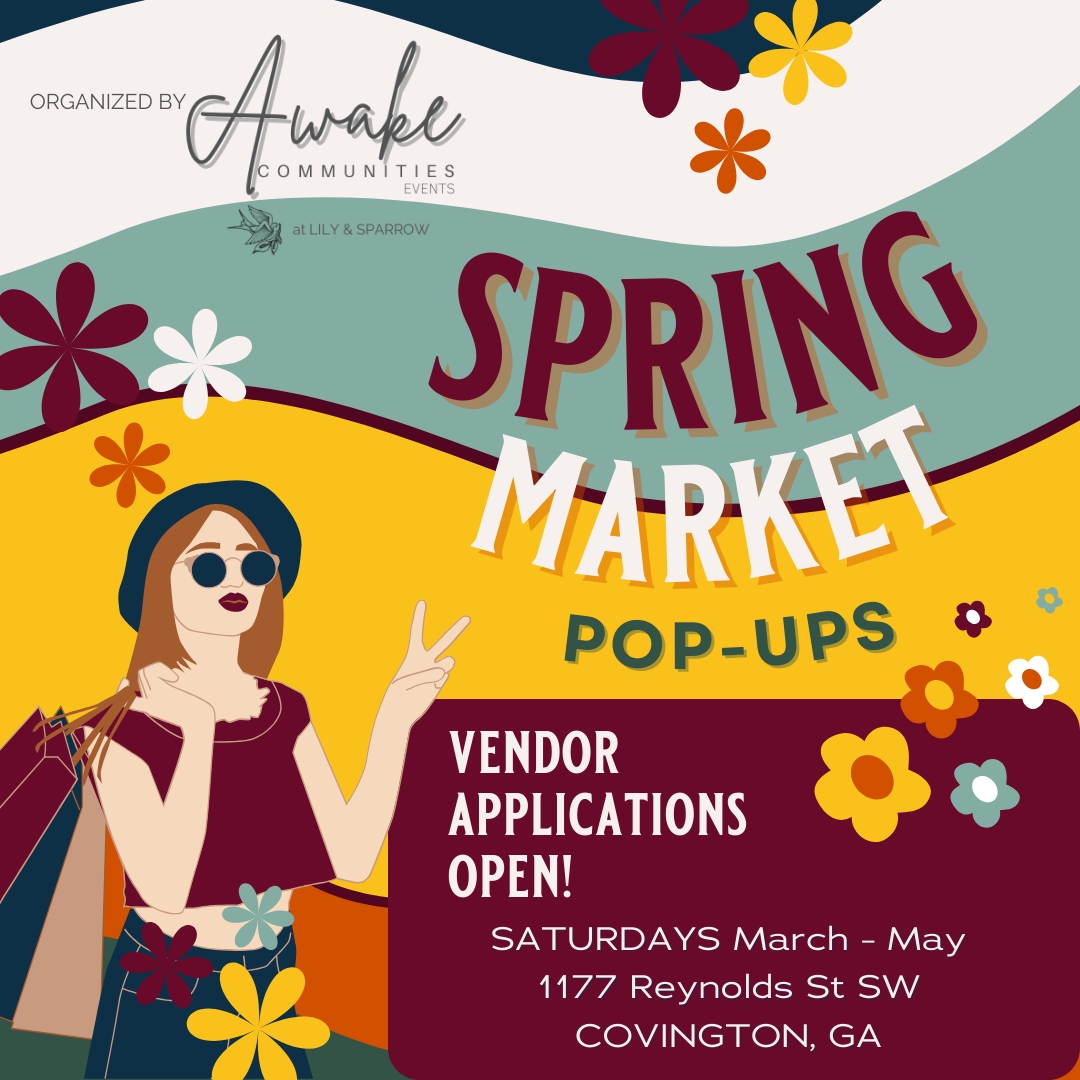 Spring Market Porch Pop-ups at Lily & Sparrow Mercantile