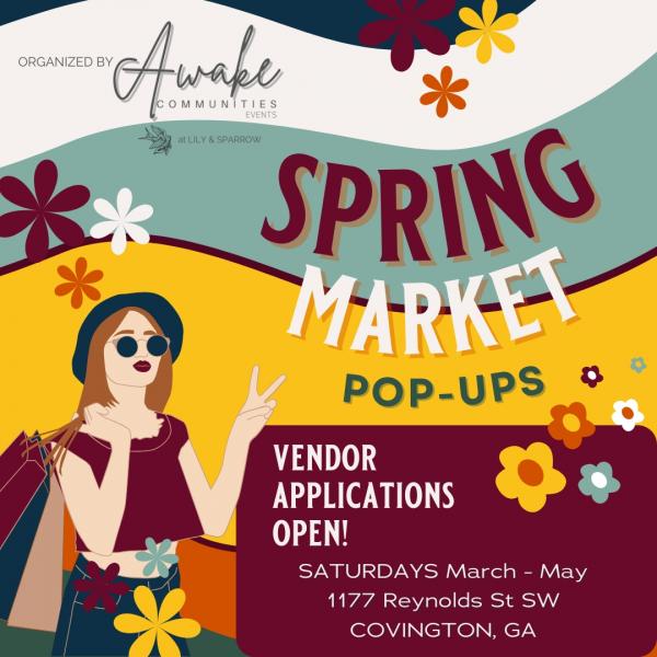 Spring Market Porch pop-ups at Lily & Sparrow