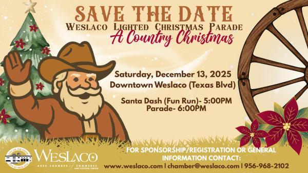 2025 Weslaco Lighted Christmas Parade