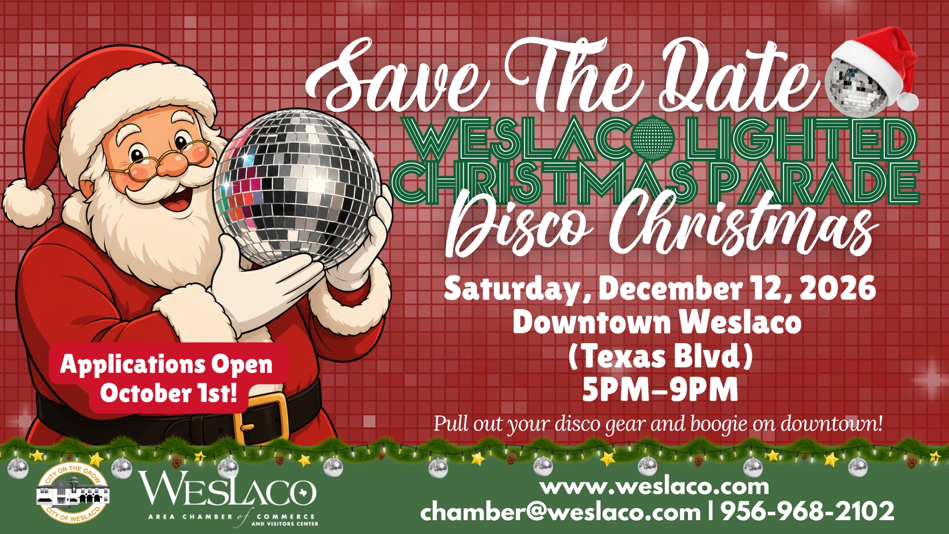 2026 Weslaco Lighted Christmas Parade