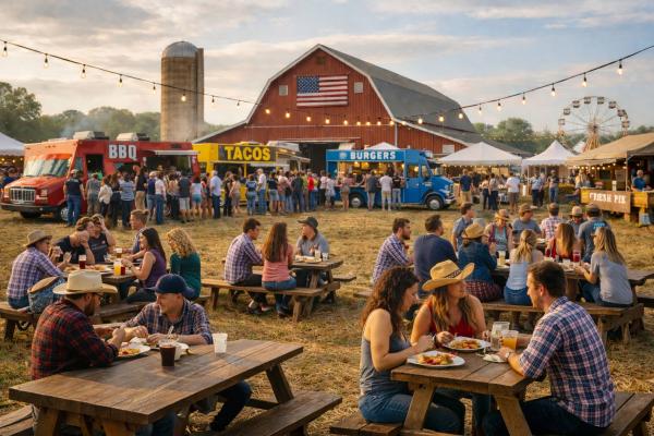 Inaugural Framingham Food Truck & Craft Beverage Festival at Eastleigh Farm