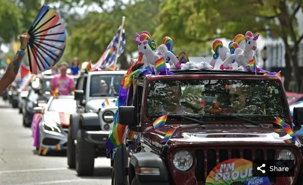 Pride Car Parade (Hours: 2PM to 3PM) Pride Car Parade (Hours: 2PM to 3PM)