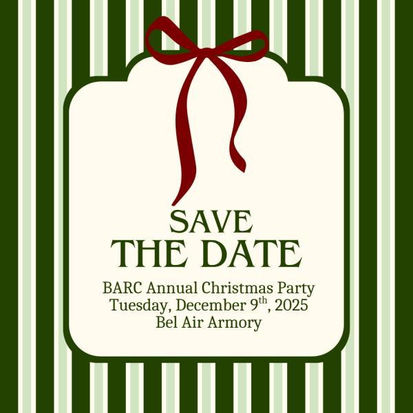 2025 BARC Volunteer Holiday Party