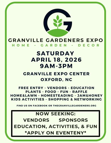 Granville Gardeners Expo 2026