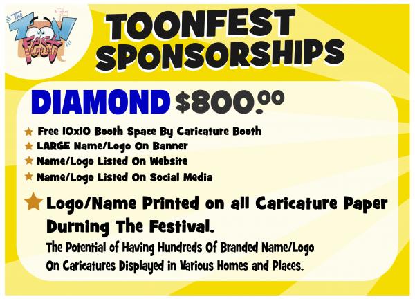 ToonFest Diamond $800.00