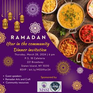 Iftar in the community cover picture