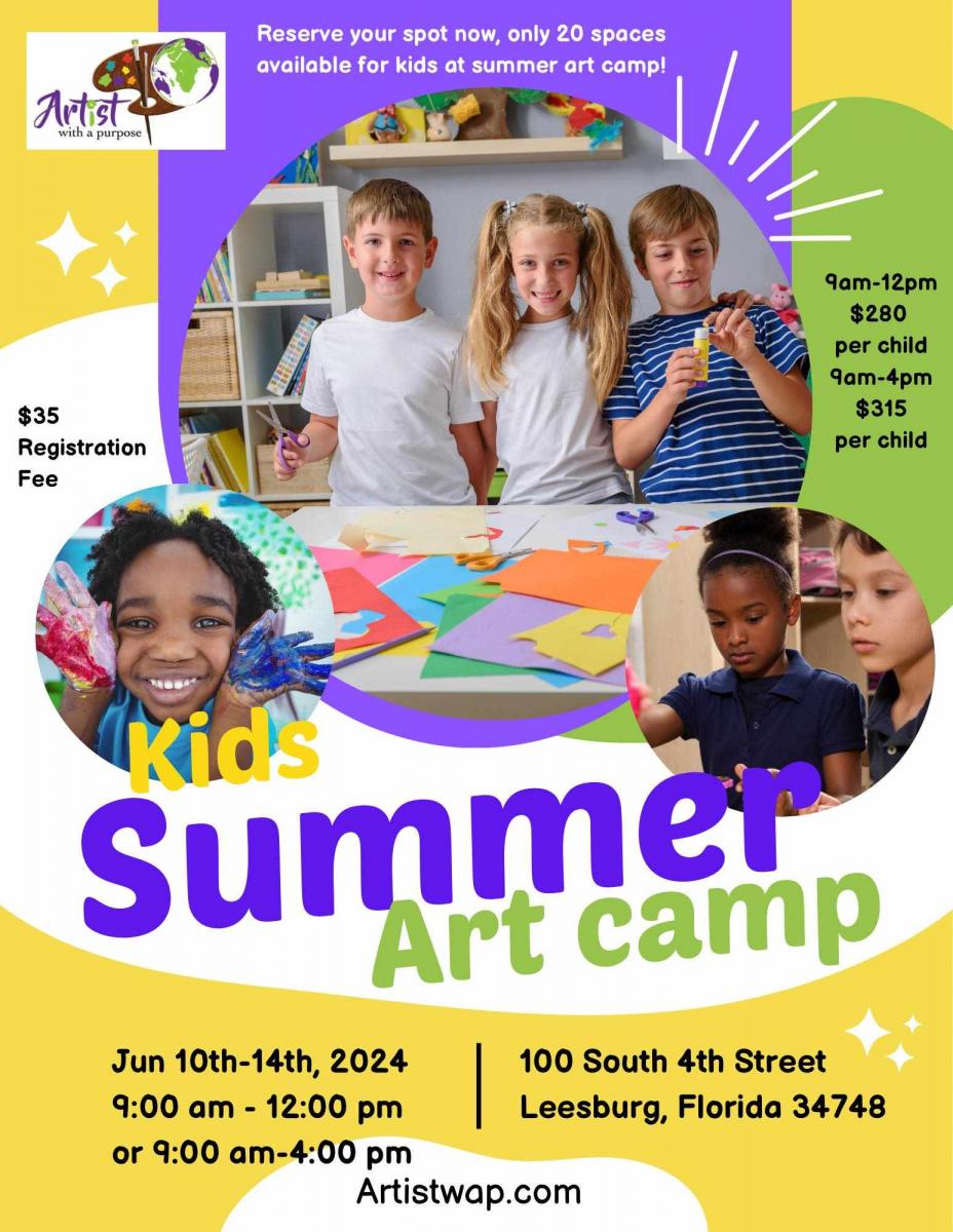 Summer Art  Camp cover image