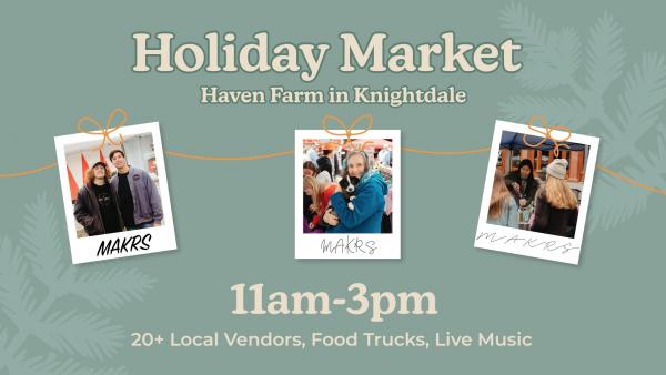 Holiday Markets @ Haven Farm