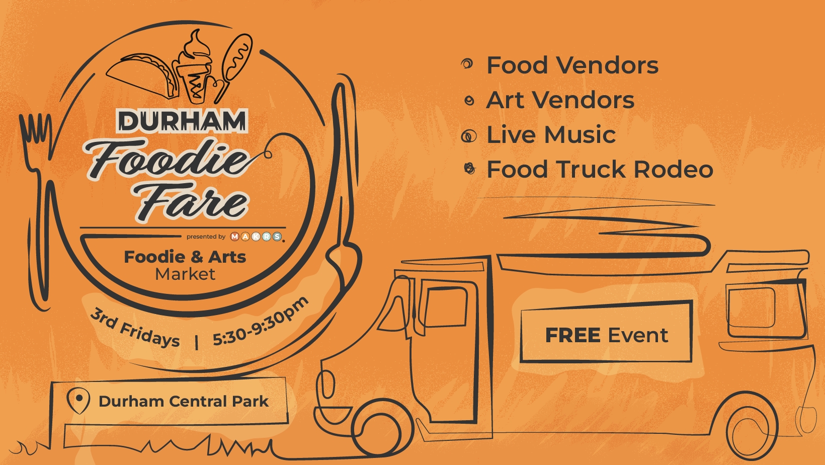 Durham Foodie Fare cover image