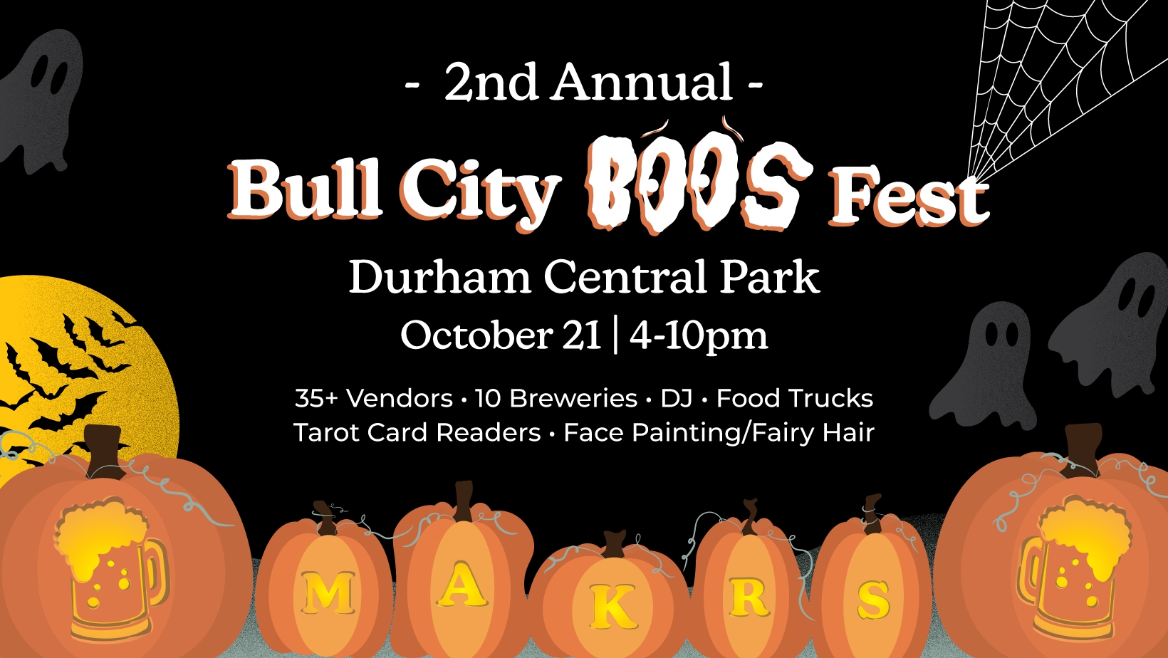 Bull City Boos Fest 2023 cover image