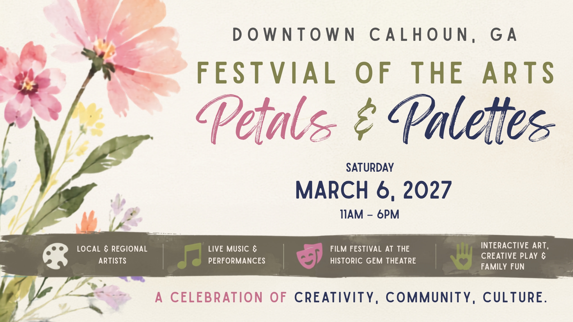 Festival of the Arts, Downtown Calhoun, Ga