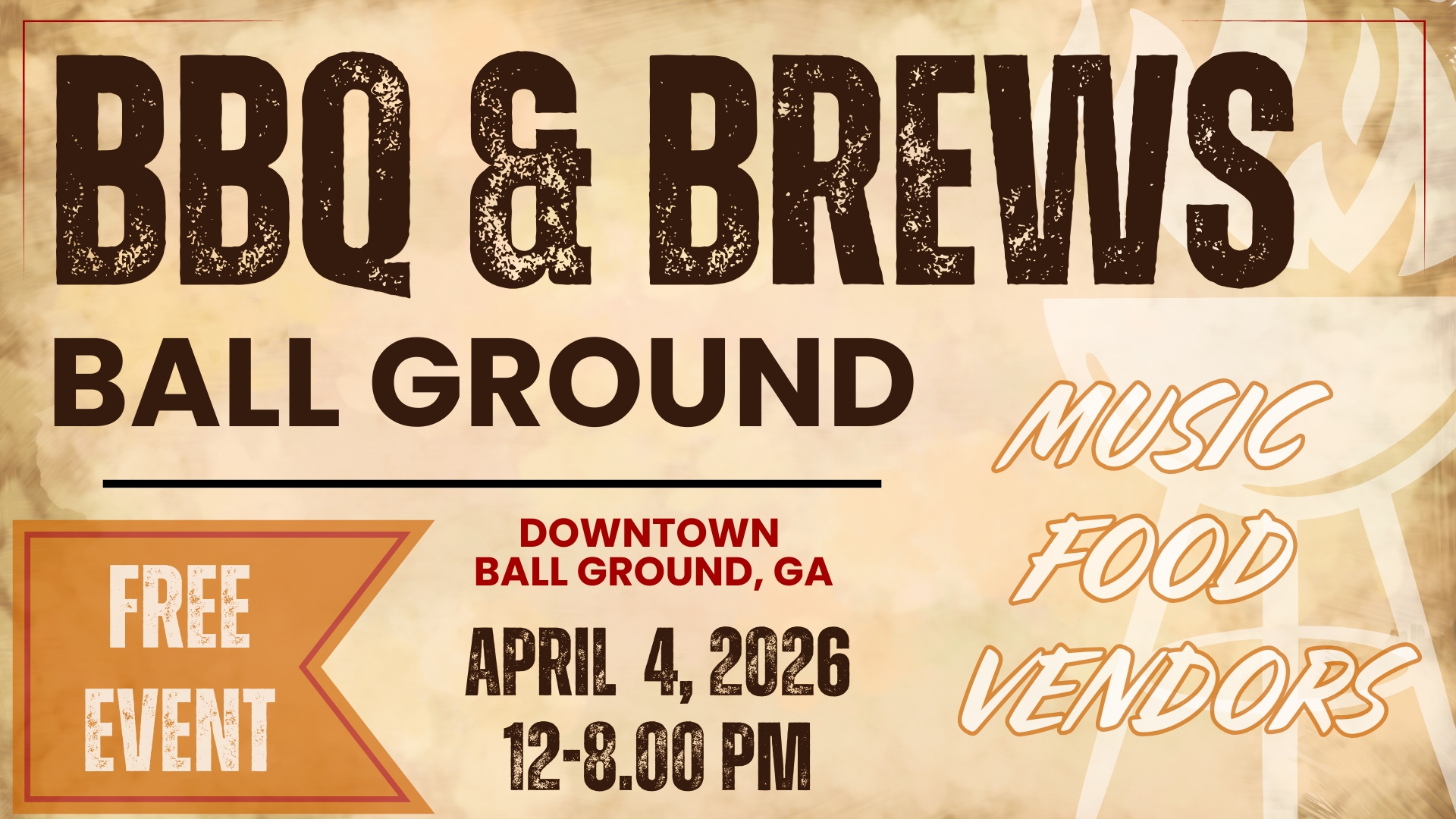 BBQ and Brews Ball Ground 2026