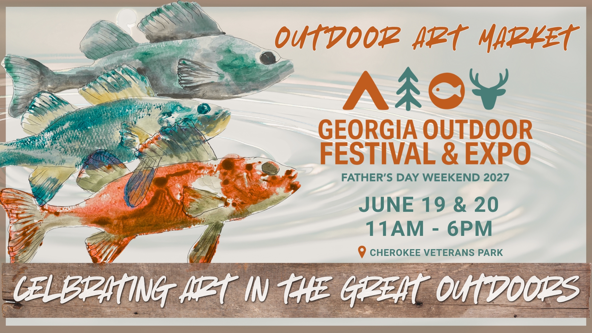 Georgia Outdoor Festival and Outdoor Expo Art Market