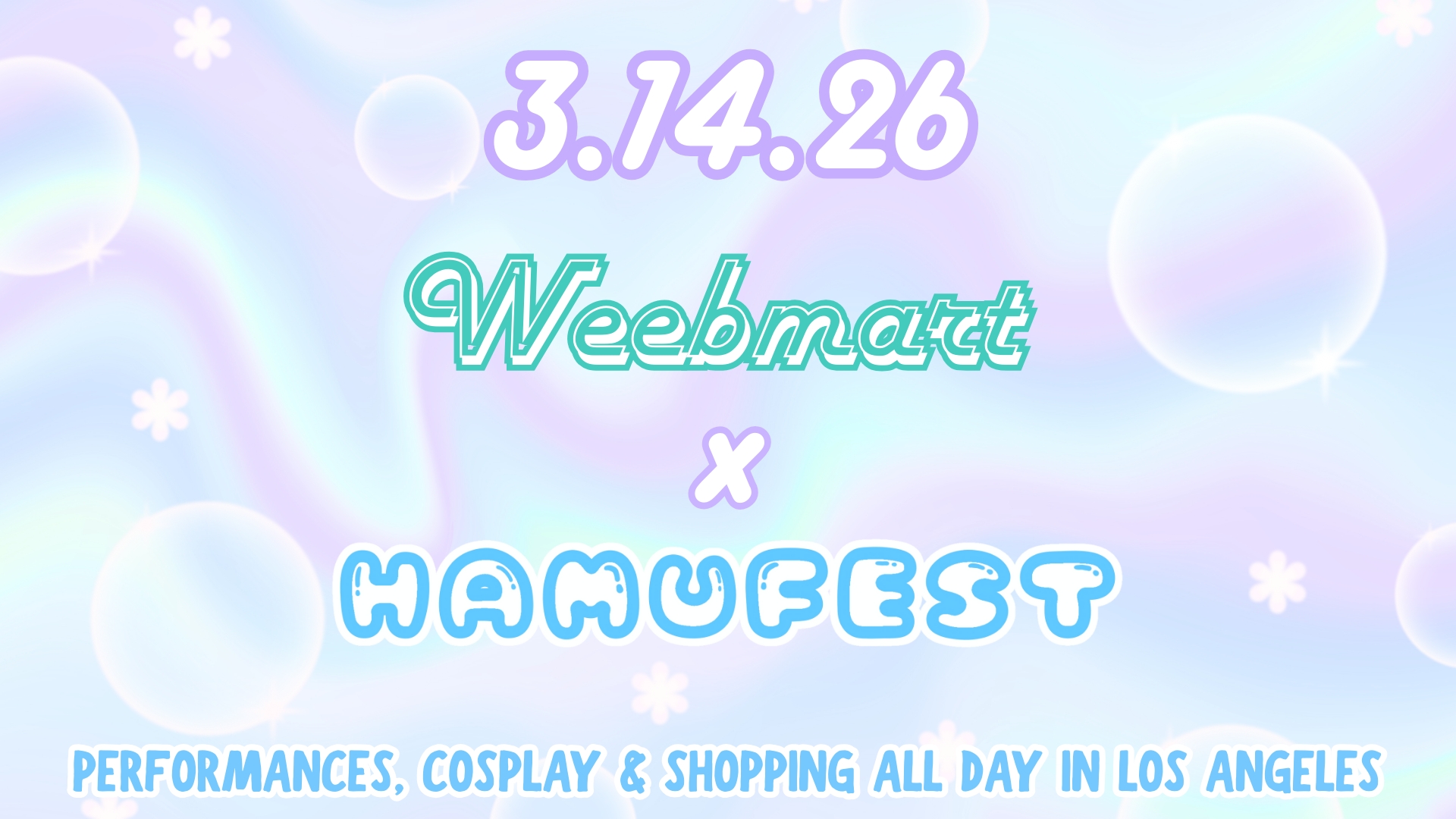 WeebMart X HamuFest 2026