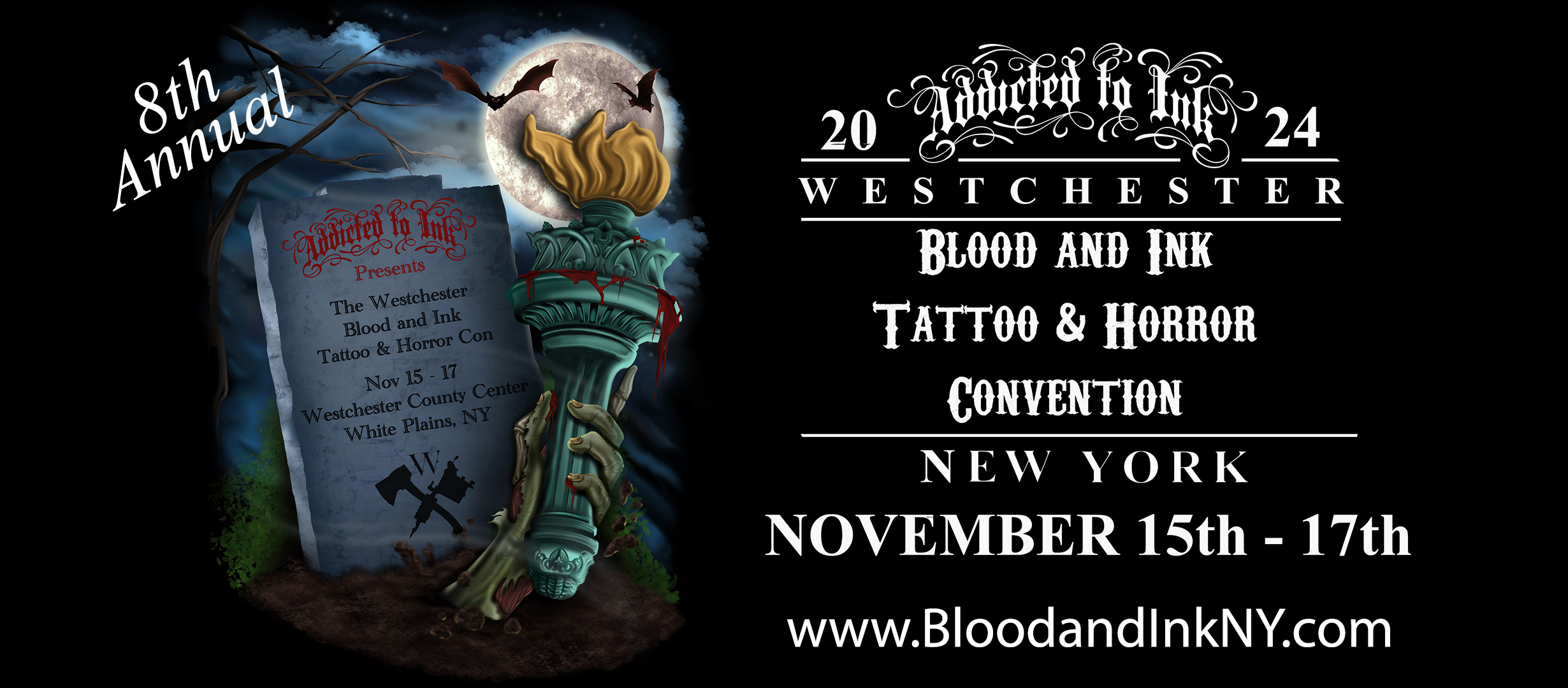 Westchester Blood and Ink Tattoo & Horror Convention cover image