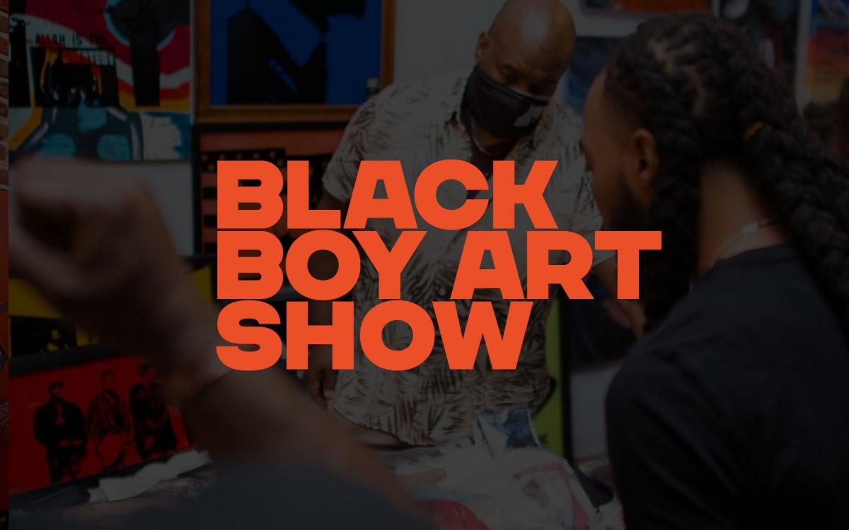 A Marvelous Black Boy Art Show - DC cover image