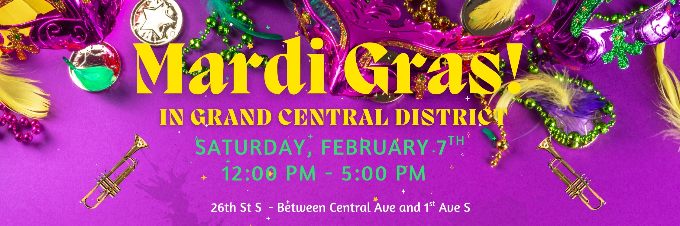 Mardi Gras in Grand Central District 2026