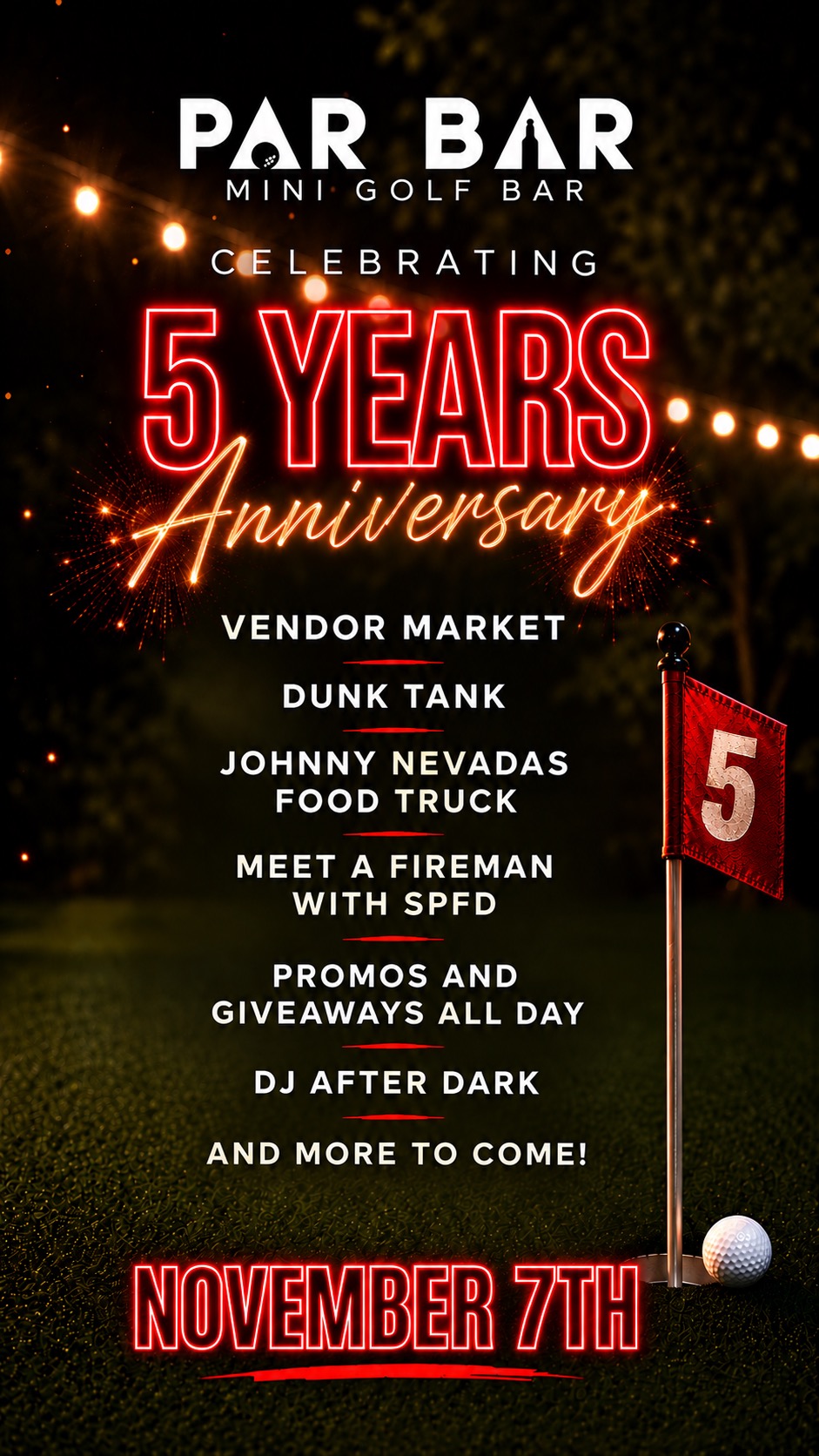 Par Bar 5th Anniversary