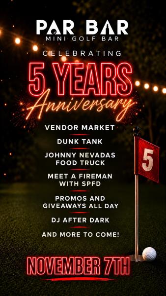 Par Bar 5th Anniversary