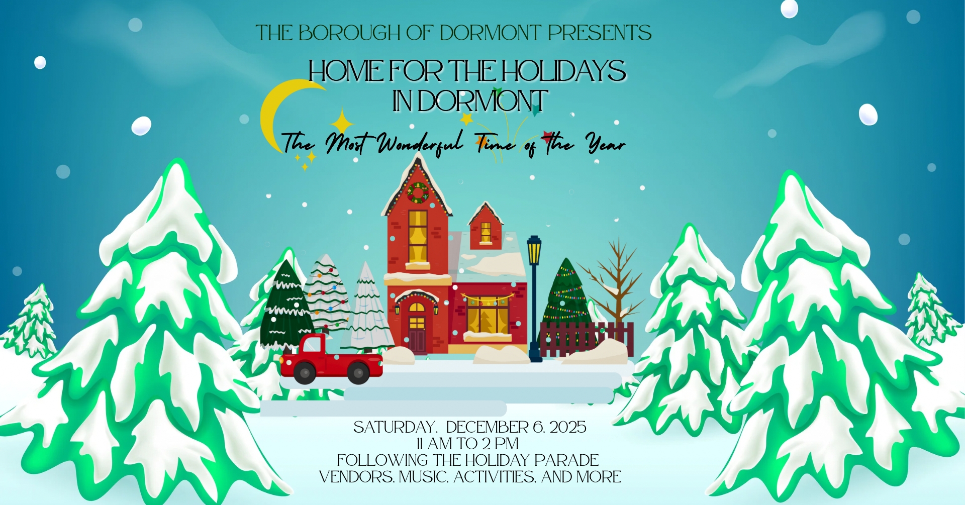 Home for the Holidays in Dormont 2025