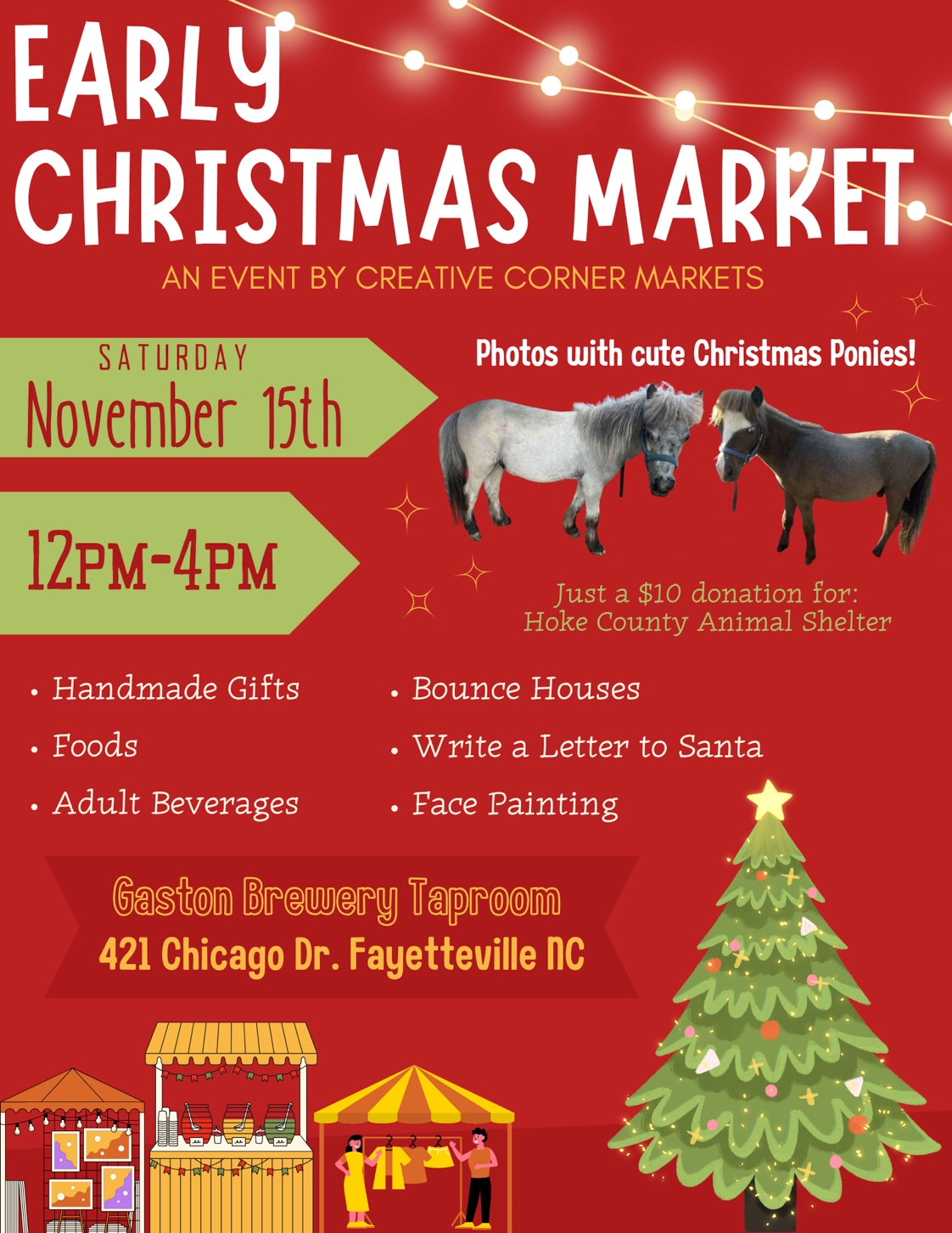 Early Christmas market