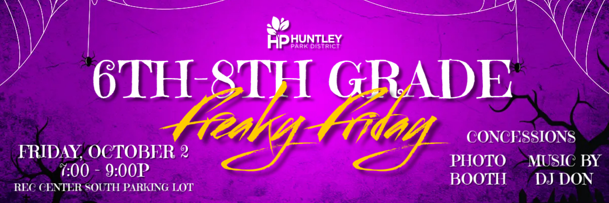 2026  Huntley 6th-8th Grade Dance - "Freaky Friday"