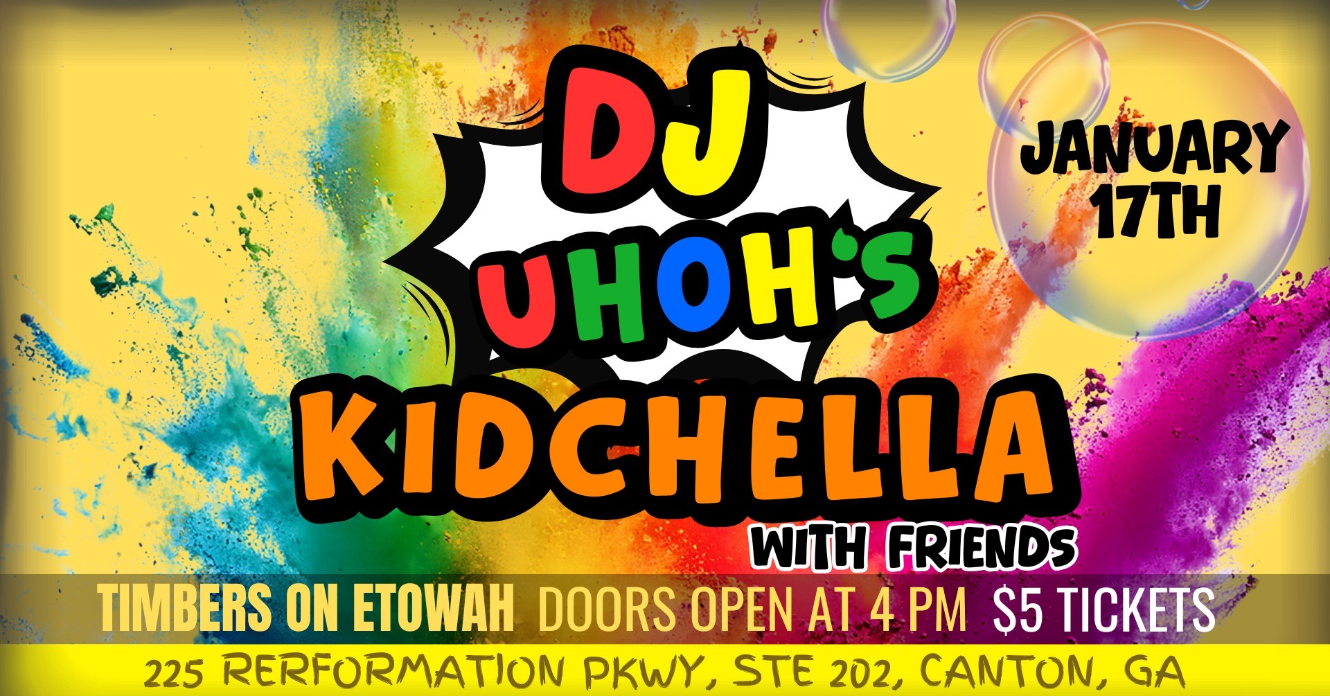 DJ UhOh's Kidchella with Friends
