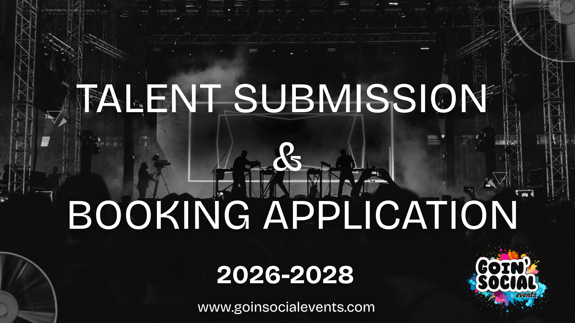 2026&ndash;2028 Talent Submission & Booking Application