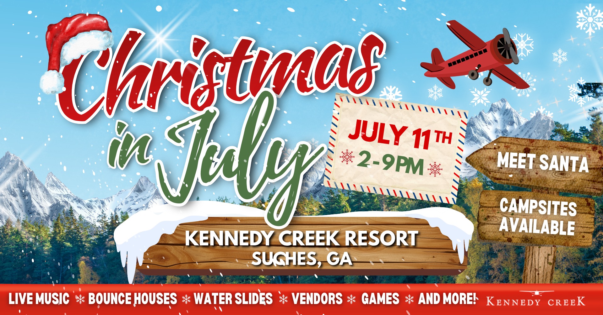 Christmas in July Festival | Kennedy Creek Resort