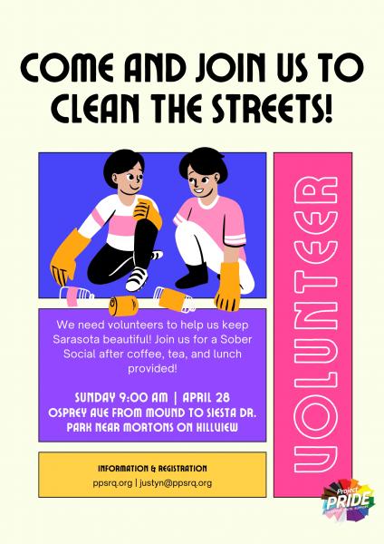 Street Cleanup & Sober Social