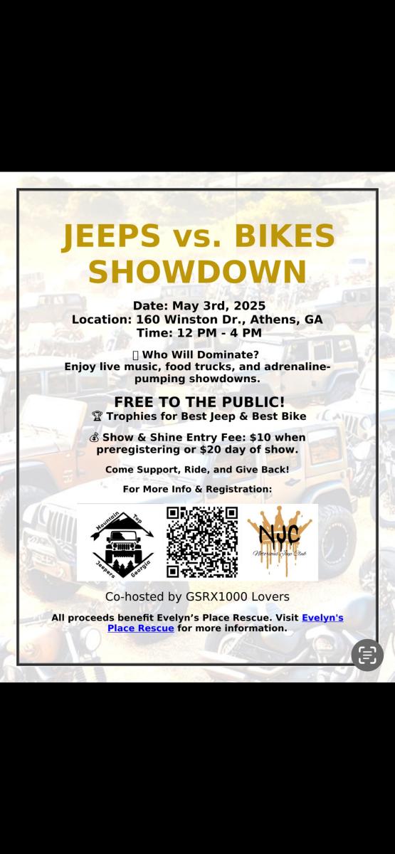 Jeeps vs Bikes