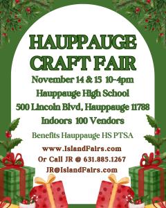 Hauppauge High School Craft Fair