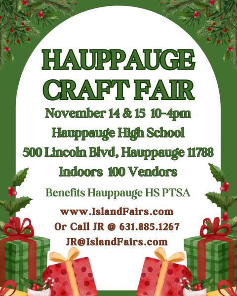 Hauppauge High School Craft Fair