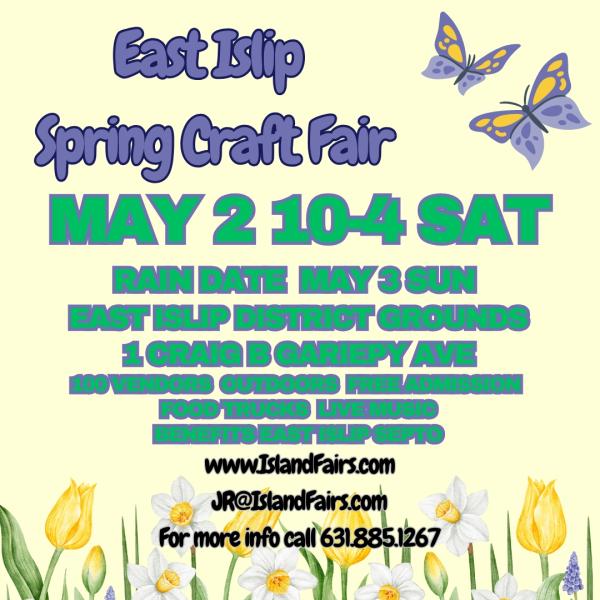 East Islip Spring Craft Fair