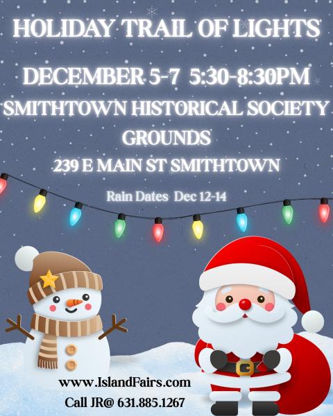 Trail of Lights at the Smithtown Historical Society