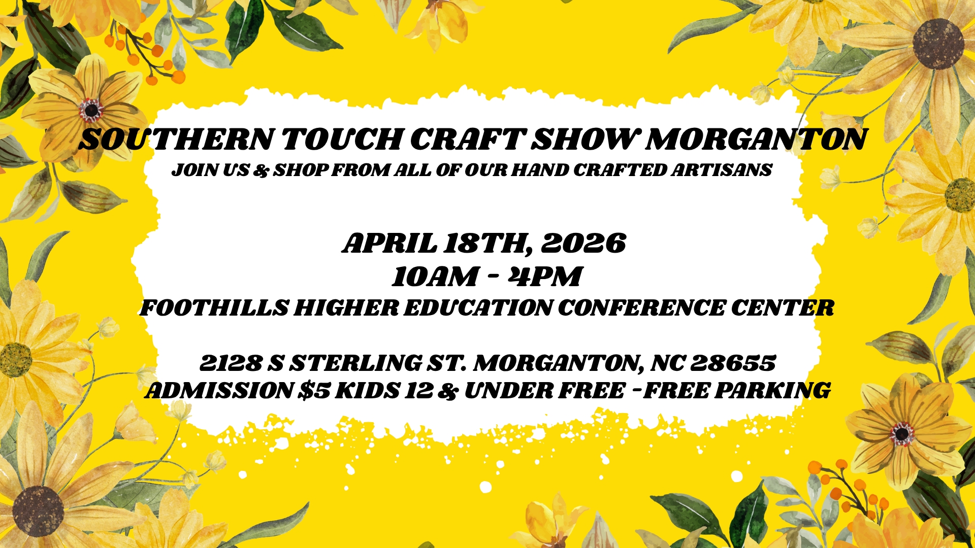 Southern Touch Craft Show  Morganton