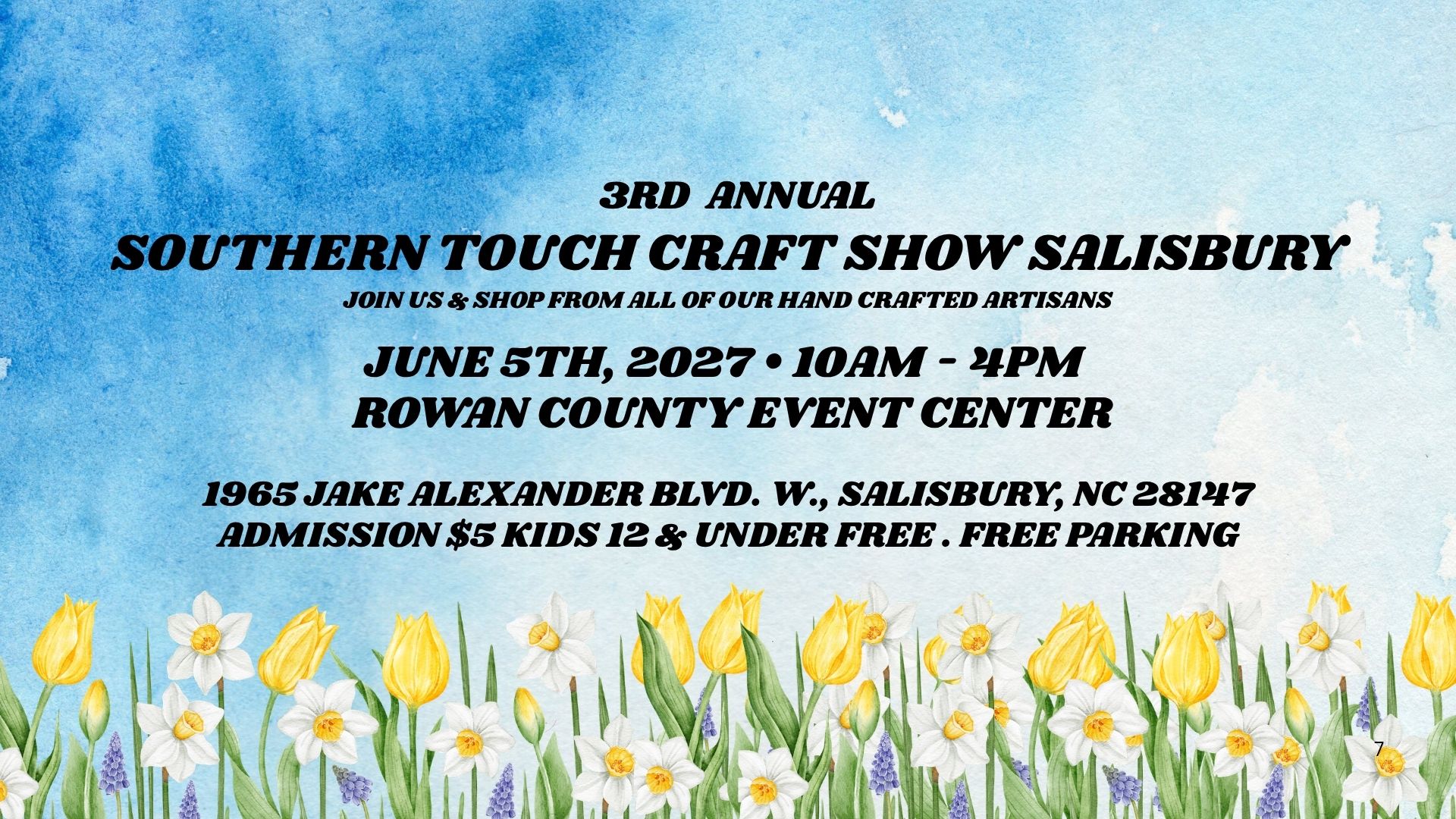 3rd Annul Southern Touch Craft Show Salisbury
