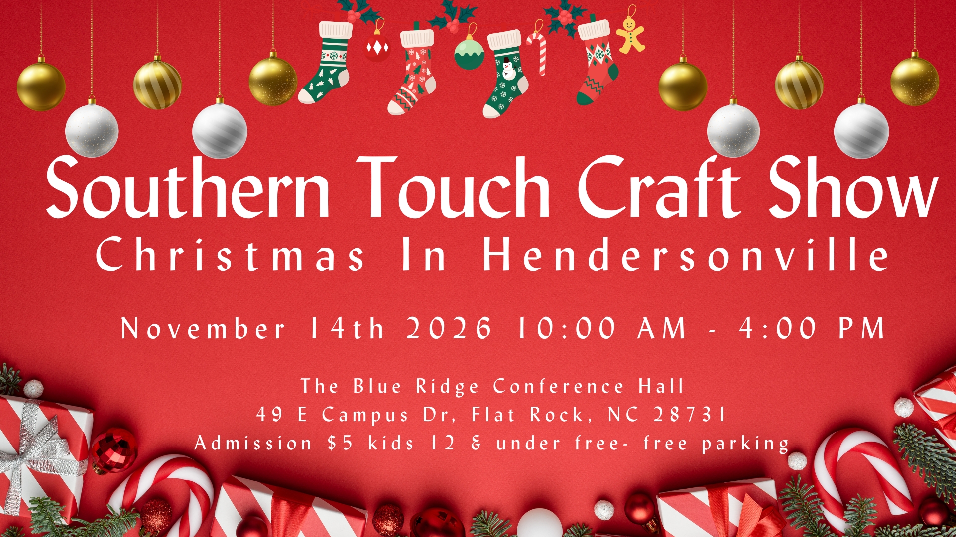 Southern Touch Craft Show Christmas In Hendersonville
