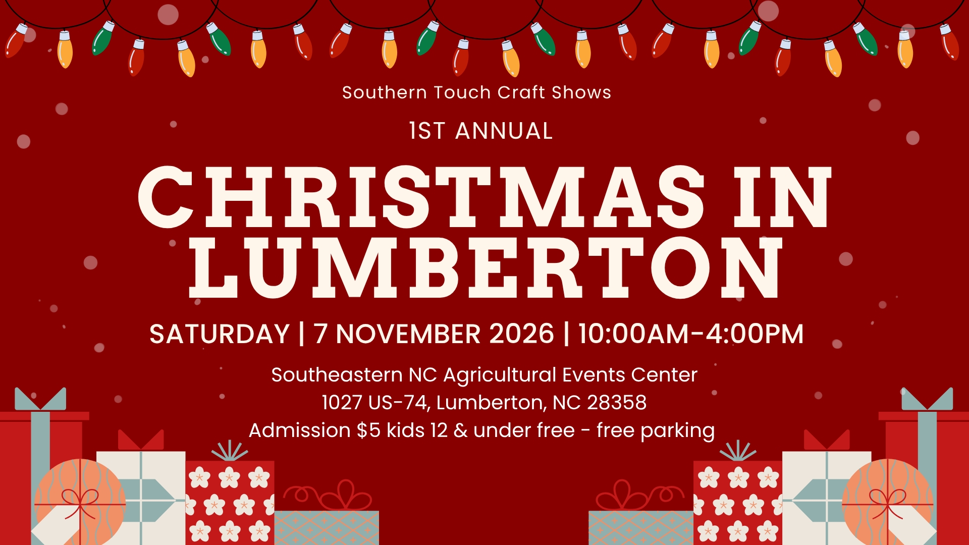 Southern Touch Craft Show Christmas In Lumberton