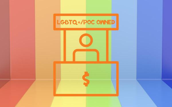 AT CAPACITY LGBTQIA+/BIPOC Business Booth
