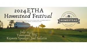 2024 East Tennessee Homestead Alliance Festival cover picture
