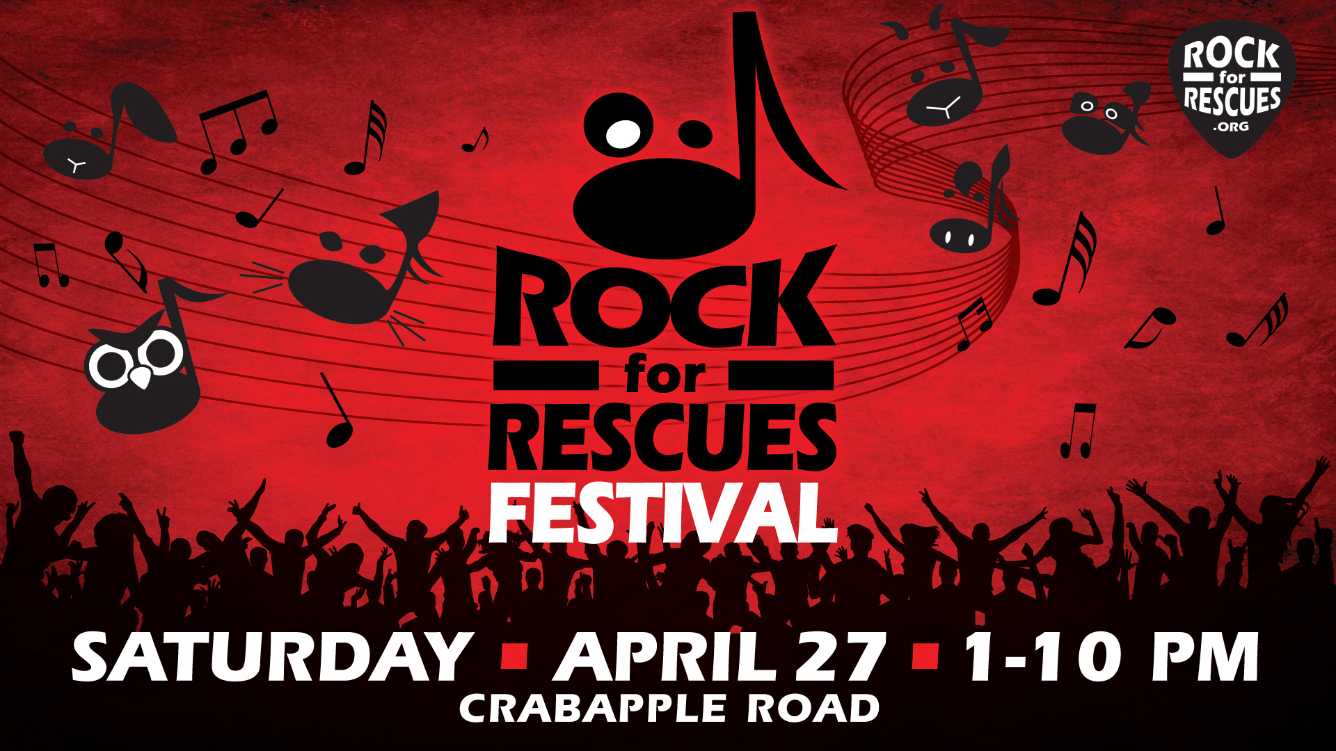 2019 Rock For Rescues Festival cover image