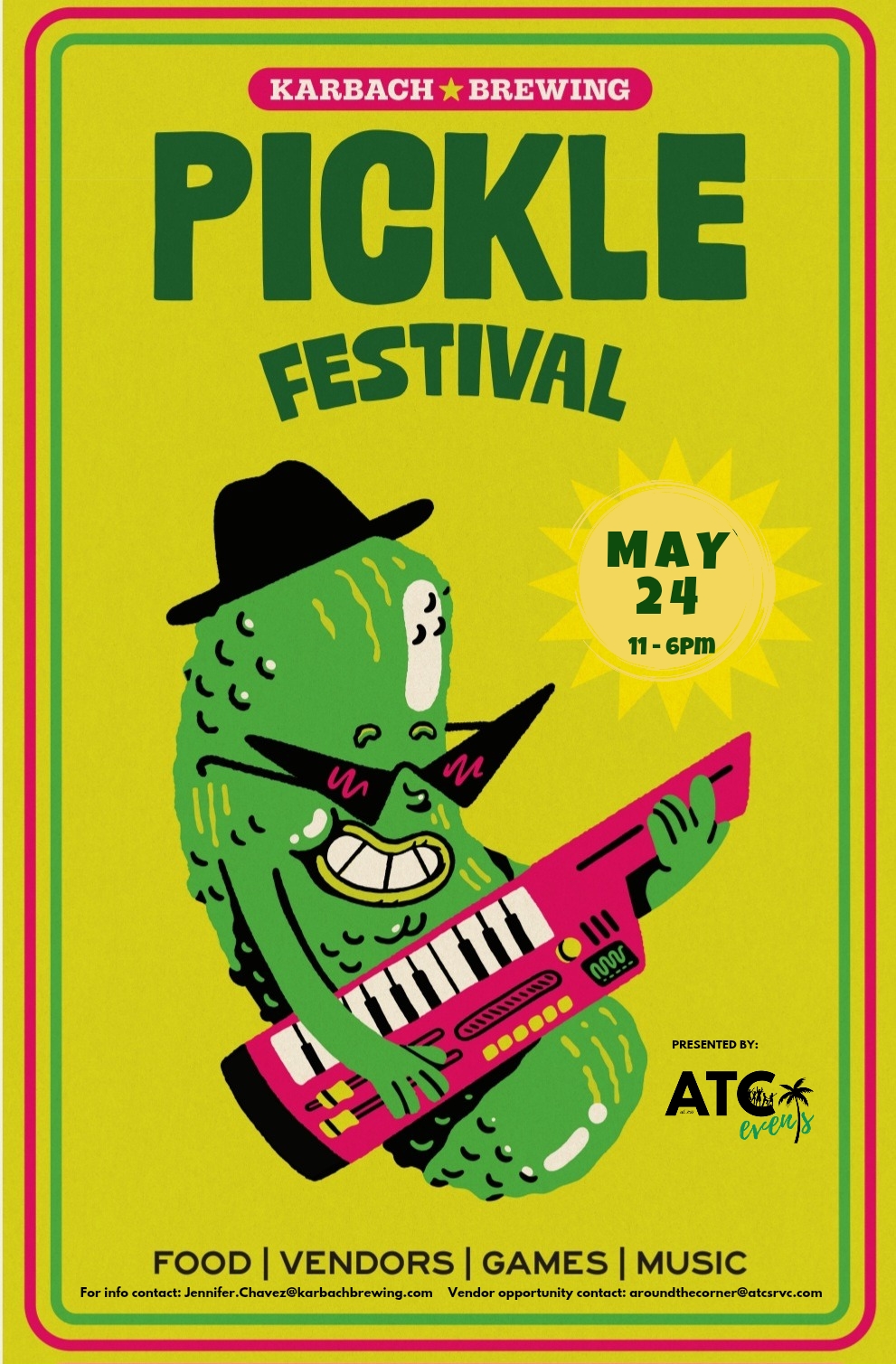2nd Annual Karbach Brewing Pickle Festival