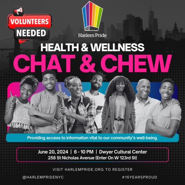 Volunteer Application - Health & Wellness Chat & Chew
