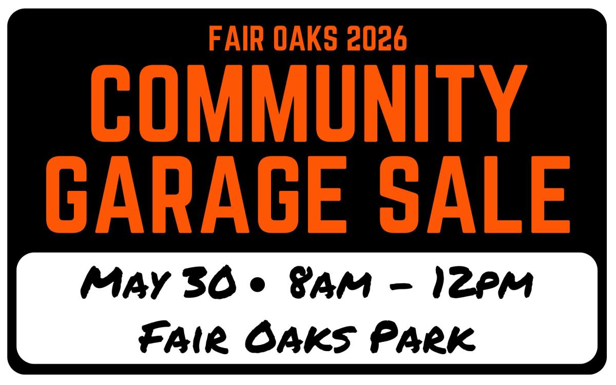 Fair Oaks Community Garage Sale 2026