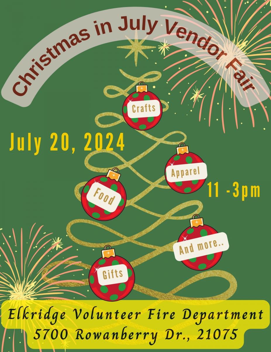 Christmas in July Vendor Fair