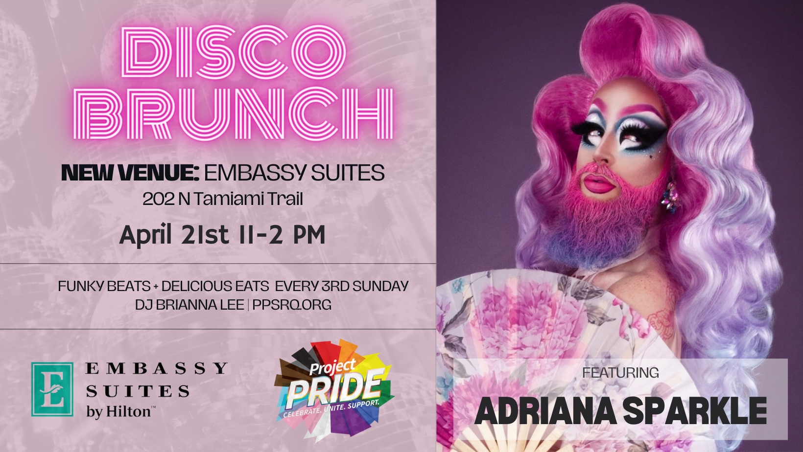 PPSRQ Disco Brunch April 2024 cover image