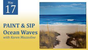 PAINT & SIP: Ocean Waves cover picture
