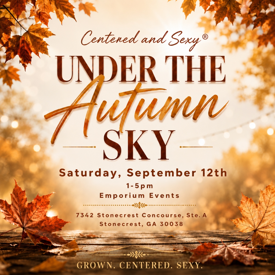 Centered and Sexy Under The Autumn Sky Pop Up